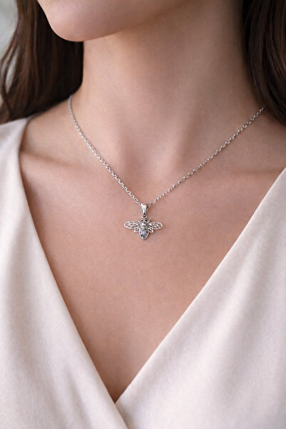 RoseCo00 Women's Stainless Steel Necklace