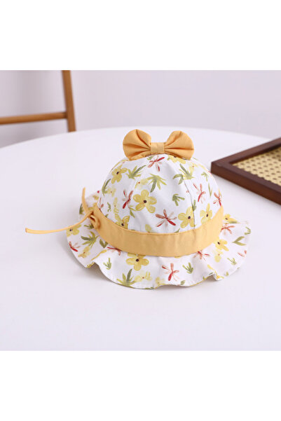 Pure Boutique Καπέλο για κορίτσια - Κίτρινα λουλούδια