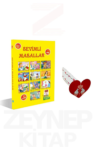 Parıltı Yayınları 1.Sınıf Sevimli Masallar 10 Kitap Set (Kalp Ayraç Hediye)
