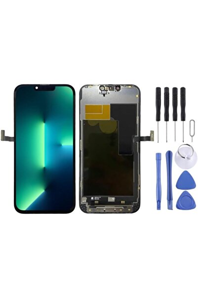 indirimplus iPhone 13 PRO MAX Lcd Ekran Dokunmatik Siyah OLED GX