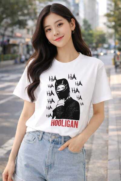 puolikuu Μπλουζάκι Oversize με στάμπα Arirang World Tour BTS