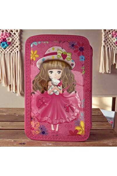 Pravalia Magica Complete Equipped Pencil Case with 3 Zippers - 26x20x6cm, Mix...