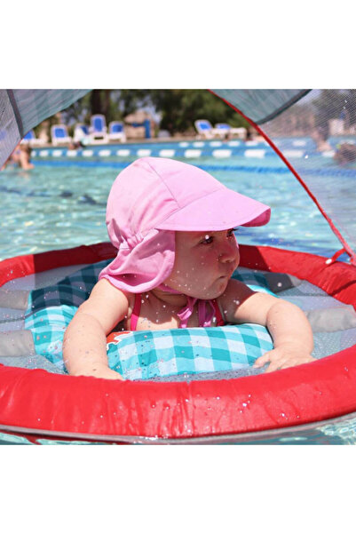 Superbaby Pink hat with UPF50+ UV protection