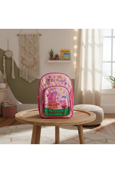 Peppa Pig Σακίδιο πλάτης νηπιαγωγείου με σχέδιο - 32 x 26 x 9 εκ.