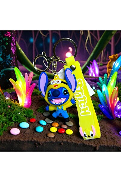 Magic Store Μπρελόκ Ματζικ Στιτς και Άγγελος με Χρυσό Δαχτυλίδι - Στιτς με τη...