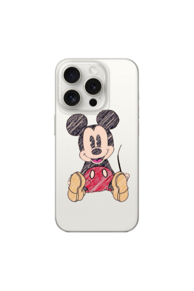 NO BRAND Θήκη για Apple iPhone 15 Pro Mickey Mouse 2 Διαφανής Σιλικόνη TPU