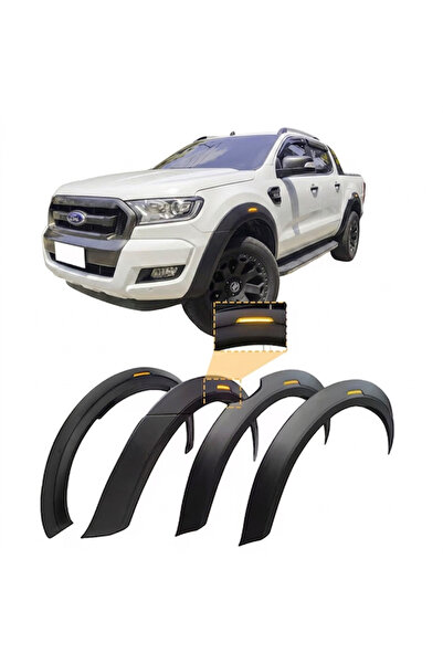 Genel Markalar FORD RANGER T7 T8 UYUMLU ÇAMURLUK DODİK KAPLAMA SETİ 6 PARÇA R...