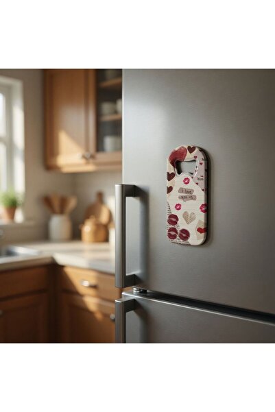 Luxmon Ανοιχτήρι μπουκαλιών με μαγνήτη ψυγείου Ps Love Aesthetic