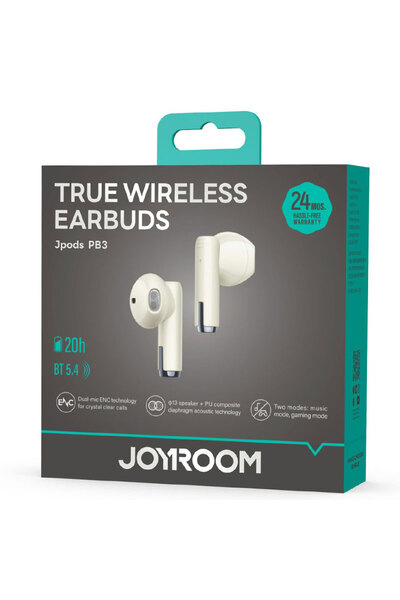 AUDIOX Joyroom (JR-PB3) Ασύρματα Ακουστικά Ψείρες