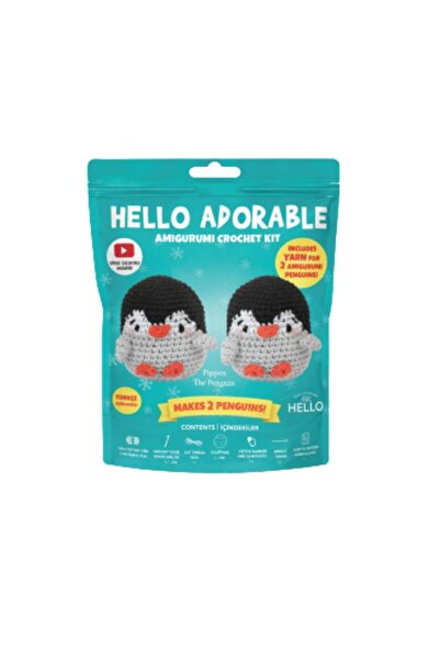 Hello ADORABLE PIPPEN THE PENGUIN - TÜRKÇE VİDEO VE ANLATIM KILAVUZLU AMİGURU...