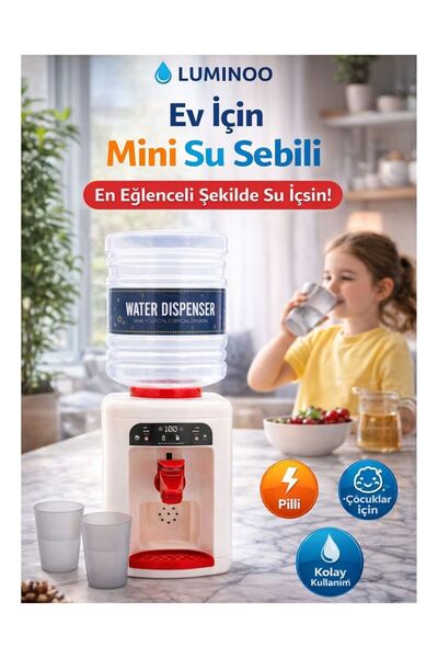 Luminoo AquaFun – Oyuncak Mini Su Sebili