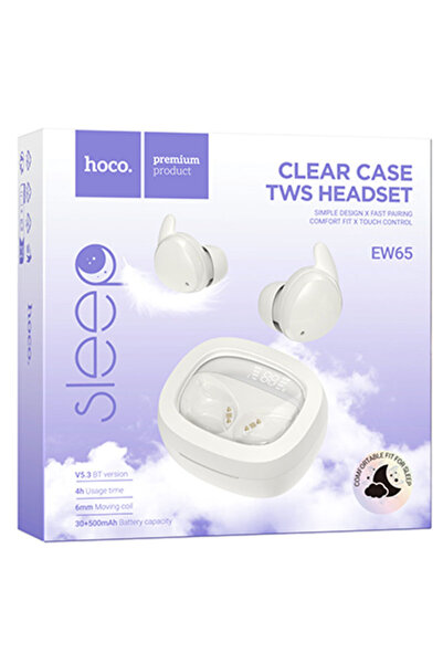 AUDIOX Hoco (EW65) - Ασύρματα ακουστικά ψείρες, BT 5.3, 180 ώρες σε αναμονή, ...