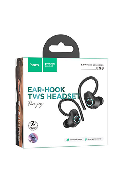 AUDIOX Hoco (EQ8) - Ασύρματα ακουστικά ψείρες, BT 5.3, 180 ώρες σε αναμονή, 5...