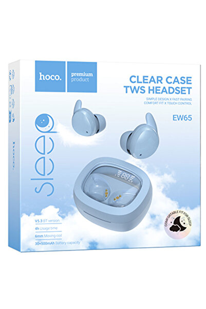 AUDIOX Hoco (EW65) - Ασύρματα ακουστικά ψείρες, BT 5.3, 180 ώρες σε αναμονή, ...