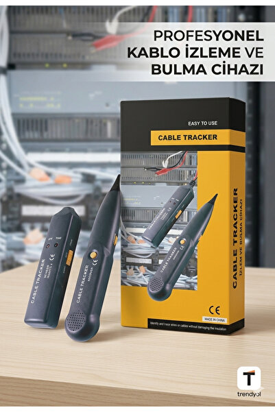 Generic Profesyonel Kablo İzleyici ve Toner Seti - Hat Bulucu ve Temassız Kab...