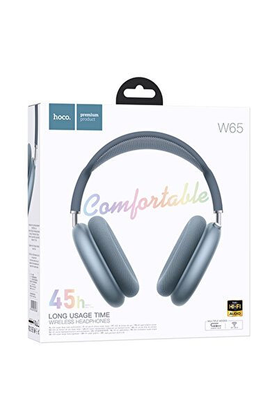 AUDIOX Hoco (W65) Ασύρματα Ακουστικά, Περιφερικά, BT 5.4, 400mAh, 45 ώρες, AU...