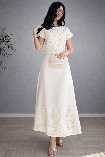 Jood Women's Embroidered Elegant Set