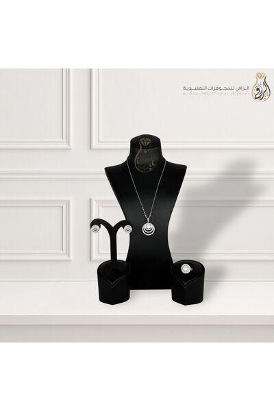 Generic طقم مجوهرات تقليدي بتصميم دائري متدرج