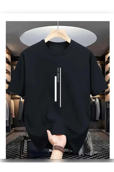 TİMİSİVA Μπλουζάκι Unisex oversized με τύπωμα με κοντό μανίκι και λαιμόκοψη, ...
