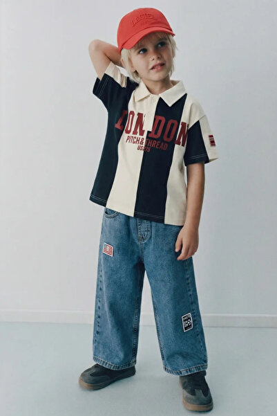 NOBLEKIDS Boy's London Printed T-Shirt and Pants Set |