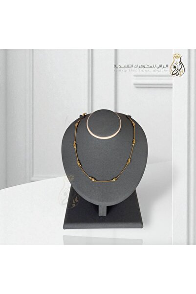 Generic عقد ذهبي بفواصل صغيرة أنيقه