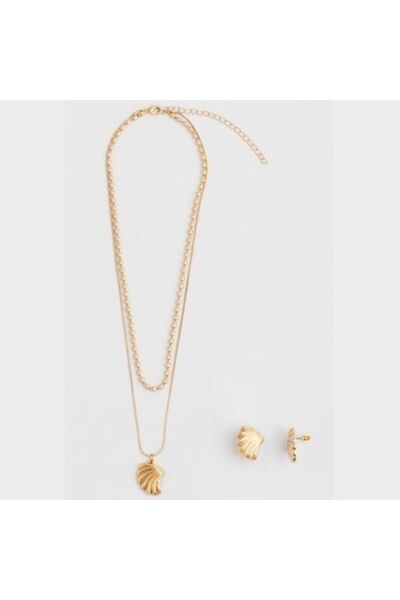 AVON ΜΑΡΙΝΑ ΣΕΤ ΔΥΟ ΤΕΜΑΧΙΩΝ ΧΡΥΣΟ ΣΕΤ ΚΟΣΜΗΜΑΤΩΝ