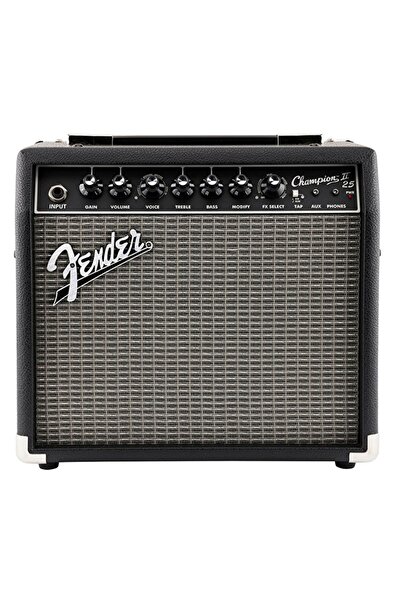 FENDER 2330706900 Champion II 25 Elektro Gitar Amfisi | 25 Watt Güç 8 İnç Hop...
