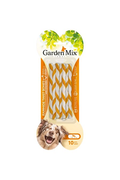 Gardenmix Garden Mix Tavuklu Burgu Çubuk Kemik 10'lu