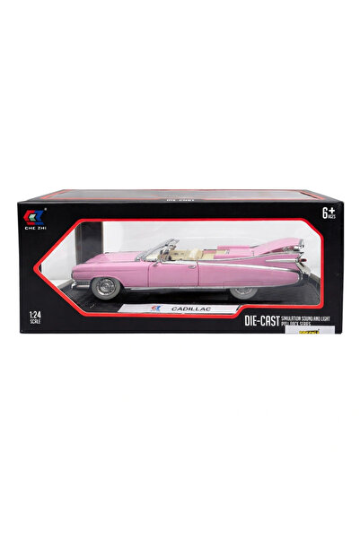 Diecast Sesli Işıklı Metal Cadıllac Araba