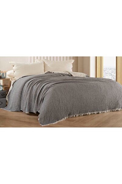 atak by atak home collection Κάλυμμα κρεβατιού 4 στρώσεων μουσελίνα 100% βαμβ...