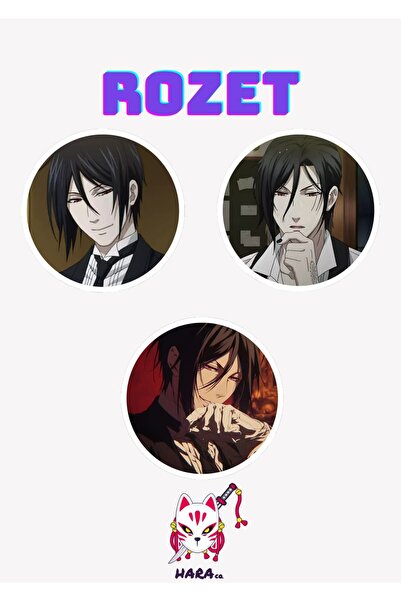 Hara Company Kara Kahya ( Black Butler ) Animesi Sebastian Michaelis Anime Ro...