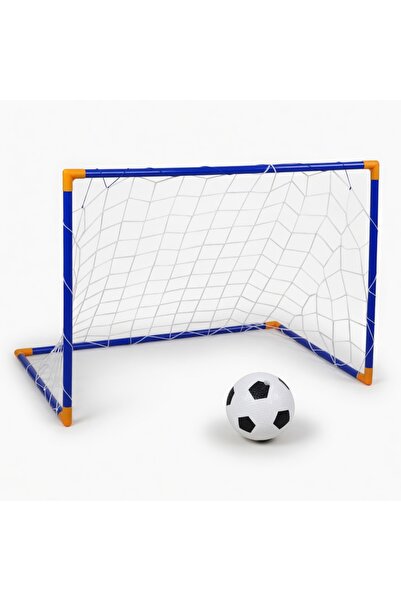 Z Store Μπλε Πλαστική Εστία Ποδοσφαίρου με Μπάλα & Αντλία – 105×76×69 εκ.