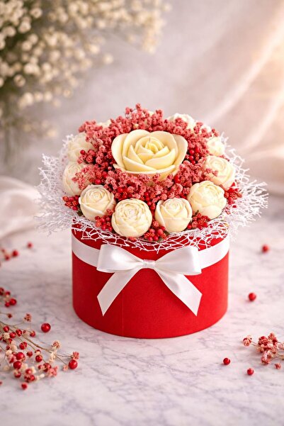 OEM Μπουκέτο λουλουδιών από φυσικό αρωματικό κερί σόγιας, χειροποίητο, κατάλλ...