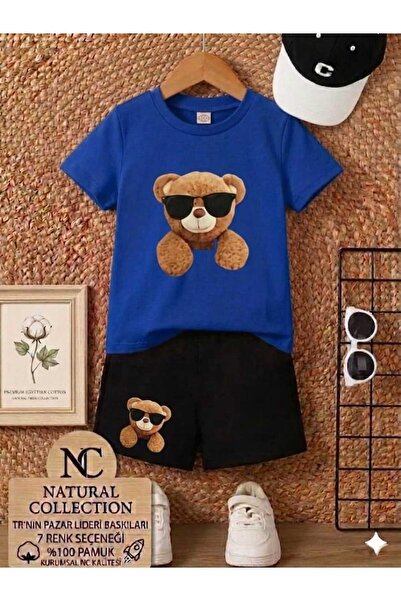 Nice Clothes ΚΑΛΟΚΑΙΡΙΝΟ ΠΑΙΔΙΚΟ ΜΠΛΟΥΖΑΚΙ ΣΟΡΤΣ UNISEX (ΑΡΚΟΥΔΑ ΜΕ ΜΑΥΡΑ ΓΥΑ...