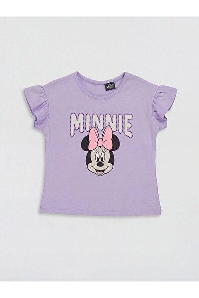 LC Waikiki Παιδικό μπλουζάκι LCW με στάμπα Minnie Mouse για κορίτσια
