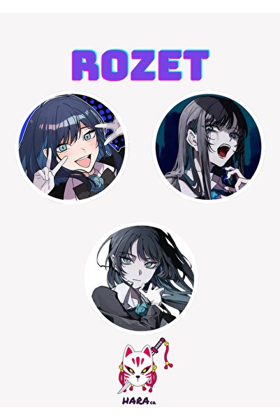 Ado Badge Set of 3