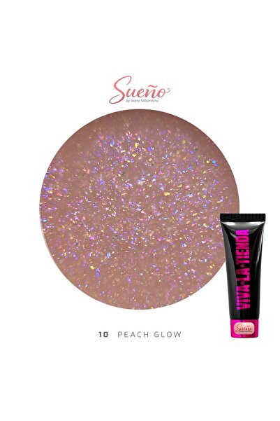 Tienda Viva La Polygelul Sueño 10 - Peach Glow 30ml - by Ioana Săbăreanu