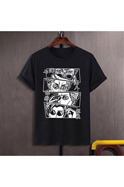 barsdepo Μπλουζάκι με στάμπα JJK NANAMI, Ποιότητα PREMIUM Unisex για Παιδιά/Ε...