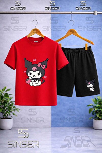 SS SİNSER Παιδικό μπλουζάκι με στάμπα KROMI STRAWBERRY με λαιμόκοψη ποδηλάτου...