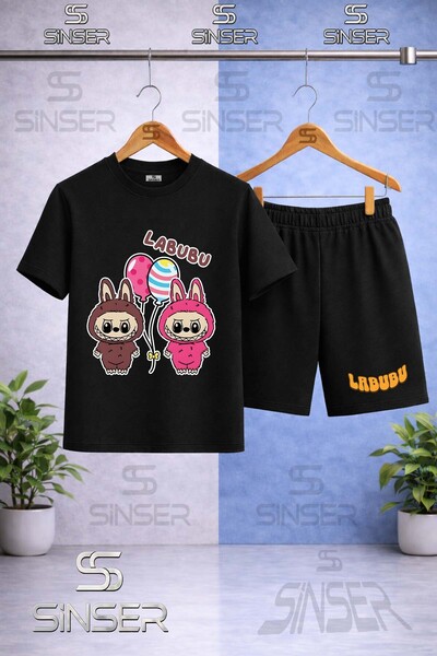 SS SİNSER Παιδικό μπλουζάκι LABBUU 2LI BALLOON με στάμπα και λαιμόκοψη ποδηλά...