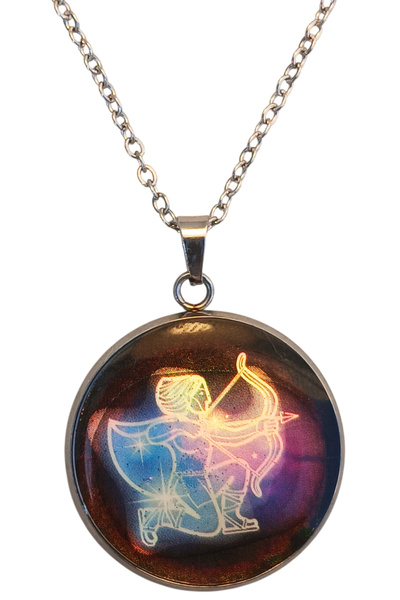 Oxolux, Lavinia Cadou elegant, colier medalion din seria Horoscop, design hol...