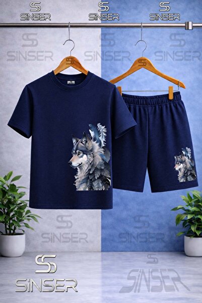 SS SİNSER Παιδικό T-shirt με στάμπα KURT GRI YANDA με λαιμόκοψη ποδηλάτου - Σ...