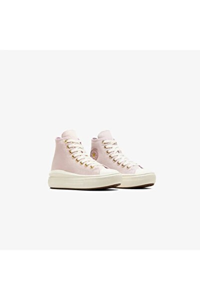 Converse Ctas Move Hi Egretmetallic Light Gold Unisex Çocuk Günlük Ayakkabı U...