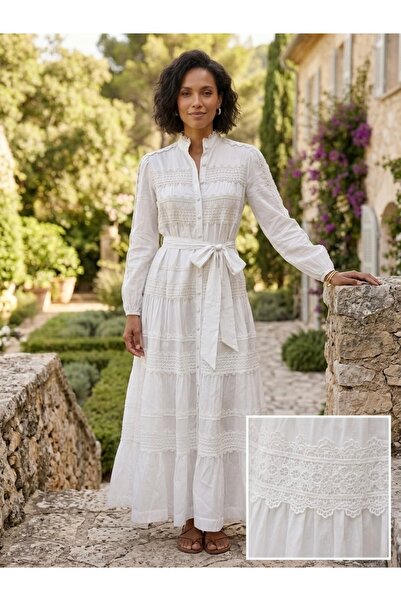 Rabiossa Women's Serenita Lace Long Dress