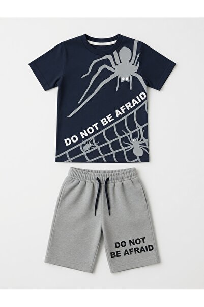 İkonio Boy's Summer Top and Bottom Set