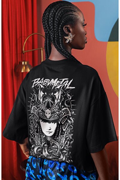 SEVBANO Μπλουζάκι Unisex Oversize με στάμπα στην πλάτη του συγκροτήματος Baby...