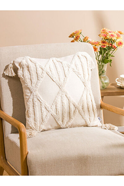 LC Waikiki Esvab • Modern & Distinctive Tufted Cushion Cover 45X45 cm