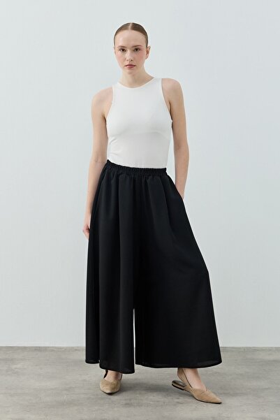 mervis Γυναικεία άνετη κρεπ φούστα παντελόνι 1782