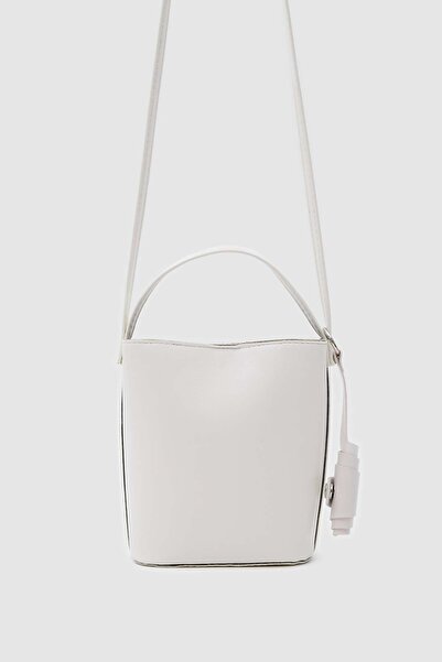 Shule Bags Amore Minimal Çapraz Çanta Krem