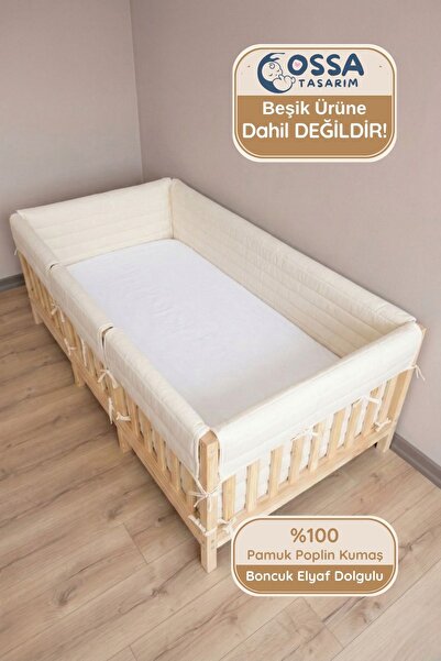 yasetex tasarım 80x130 Montessori ve Beşik İçin Kenar Koruma Seti Buble Full ...